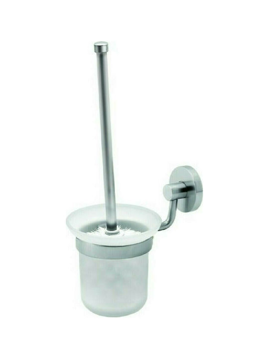 Gloria Romina Inox Toilet Brush Silver