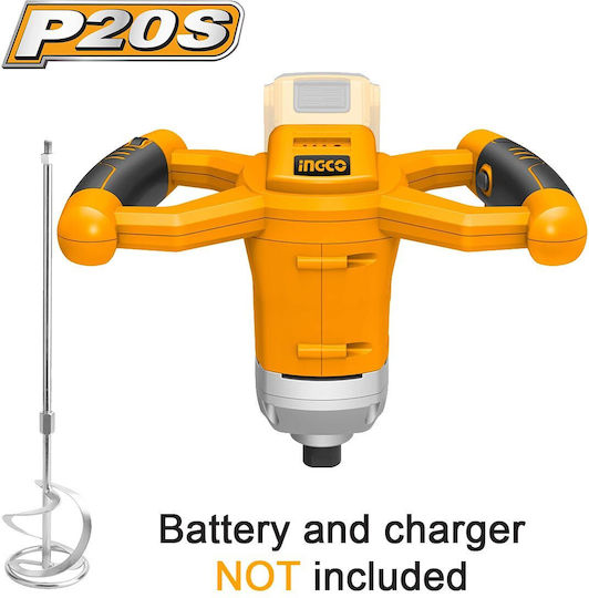 Ingco Battery Mixer 20V (Stirring Component Included)