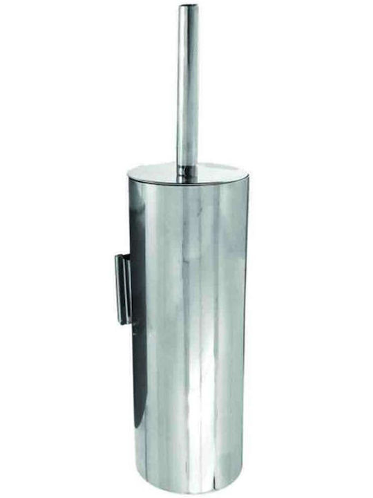 Gloria Muro Metallic Toilet Brush Silver