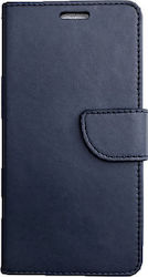 Synthetic Leather Book Dark Blue (Redmi 8A)