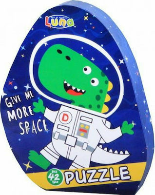 Kinderpuzzle Give Me More Space Dinosaur 42pcs Luna