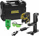 Stanley Αυτορυθμιζόμενο Γραμμικό Αλφάδι Laser Πράσινης Δέσμης με Εύρος Εργασίας 30m