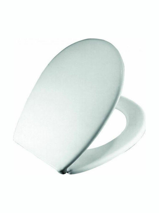 Gloria Plastic Toilet Seat White Carla-Alexia 43cm