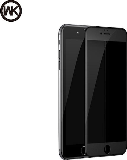 WK 360 Vollschutz Silikon Schwarz (iPhone SE 2022/2020/8/7)