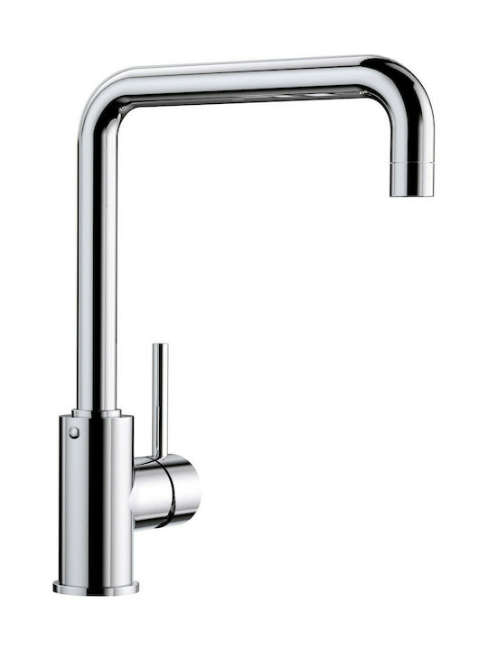 Blanco Mili Kitchen Faucet Counter Silver