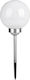 Elmark Spiked Solar Light 0.24W with Photocell IP44