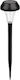 Elmark Spiked Solar Light Warm White with Photocell IP44