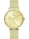 Pierre Lannier Women's Watch with Gold Metal Bracelet