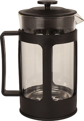 Keskor Plastic French Press Coffee Maker Black 600ml