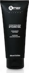 Kmax Milano Concealing Styling Dark Brown Tinted Hair Gel for Gray Hair 200ml