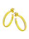 Silver plated gold plated hoops earrings 925