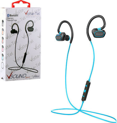 Volte-Tel VT600 In-Ear Bluetooth-Freisprecheinrichtung Kopfhörer Blau