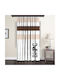 Beverly Hills Polo Club Curtain With Brown Grommets 140x260cm