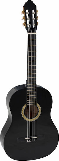 Soundsation Primera Student Kids Classical Guitar 3/4 Black