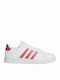 Adidas Kids Sneakers Grand Court Cloud White / Real Pink