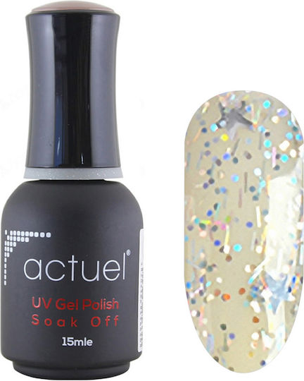 Actuel Classic Halb-permanenter Nagellack 257 mit Glitter 15ml 1Stück