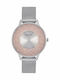 Kenneth Cole Ladies Crystals Women's Watch with Silver Metal Bracelet