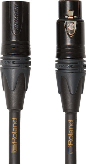 Roland Kabel XLR-Stecker - XLR-Buchse Schwarz 3m RMC-GQ10