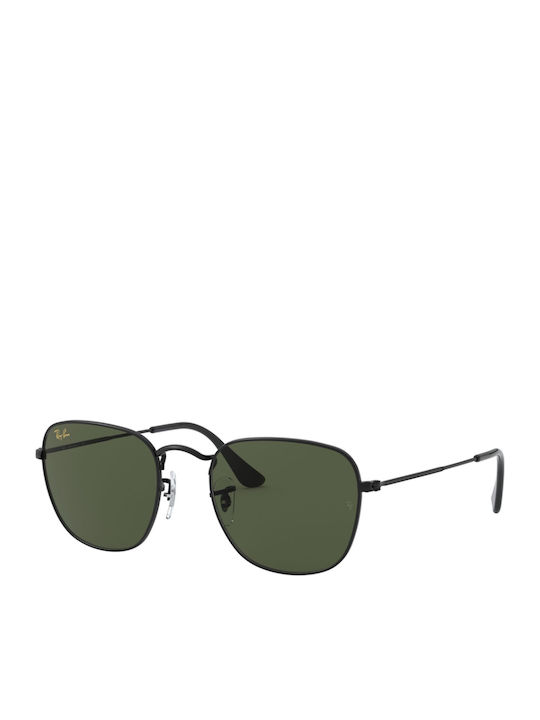 Ray Ban Frank Γυαλιά Ηλίου με Μαύρο Μεταλλικό Σκελετό και Πράσινο Φακό RB3857 919931