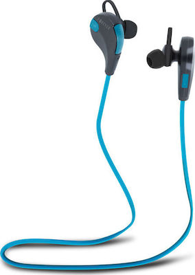 Forever BSH-100 In-Ear Bluetooth Freisprecheinrichtung Kopfhörer mit Schweißbeständigkeit Blau