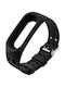 Breathable Armband Silikon Schwarz (Mi Band 3/Mi Smart Band 4) 841300836B