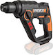Worx WX390.9 Κρουστικό Σκαπτικό Πιστολέτο Μπαταρίας 20V Solo με Υποδοχή SDS Plus / Ταχείας WX390.9