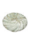 Iliadis Dekorative Platte Rund Glas Mehrfarbig 1Stück 44x44cm