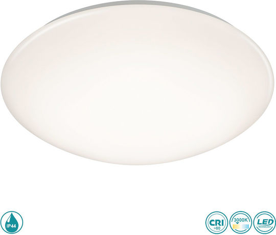 Trio Lighting Putz Rotund În aer liber Panou LED Putere 15W cu Alb Cald Lumini 40x40cm.