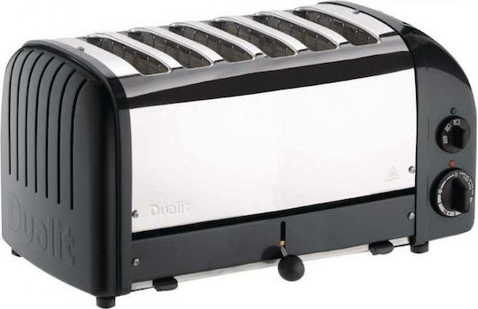Dualit Gewerblich Toaster Pop-Up mit 6 Schlitzen 3kW Vario 6