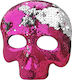 Carnival Mask Eyemask Magical Pink Feathers Fuchsia