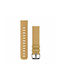 Garmin Armband Leder Tan Leather (Näherung)