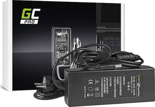 Green Cell Pro Laptop Charger 130W 19.5V 6.7A for Dell with Detachable Power Cord