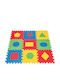 Pilsan Εκπαιδευτικό Παιδικό Παζλ Δαπέδου Geometric Shapes Educational Floor Tiles 9τμχ