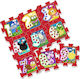 Stamp Εκπαιδευτικό Παιδικό Παζλ Δαπέδου Floor Puzzle Animals 9τμχ