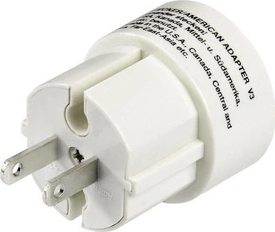 HAMA Greek to US Plug Adapter