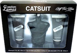 Creation Lamis Set Catsuit Eau de Toilette 100ml, Shower Gel 50ml & After Shave Balm 50ml Ανδρικό Σετ με Eau de Toilette 3τμχ