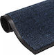 vidaXL Felt with Non-Slip Underside Doormat Blue 120x180cm