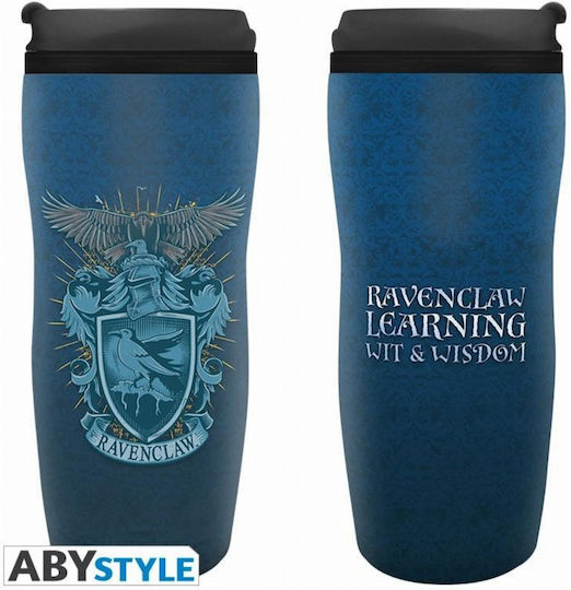 Abysse Ravenclaw Ποτήρι Θερμός Πλαστικό 355ml Μπλε