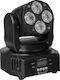 Jb Systems Φωτορυθμικό Wash LED με Ρομποτική Κεφαλή Clubwash Mini RGBWA / UV