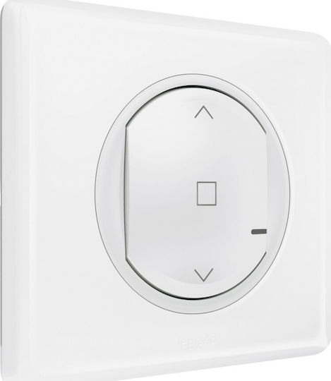 Legrand Celiane Wall-mounted Electrical Wall Switch Wi-Fi Double with White Frame