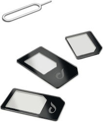 Cellular Line Universal SIM адаптер в Черен цвят