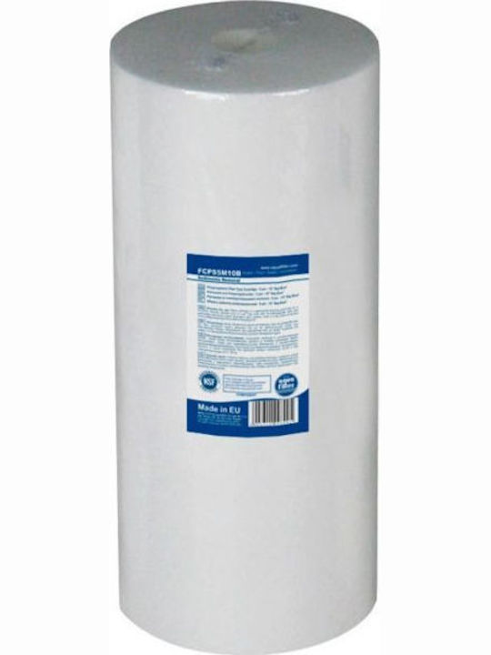 Aqua Filter Water Filter Replacement Central Water Filtration System made of Polypropylene 10" Big-Blue FCPS5M10B 5 μm