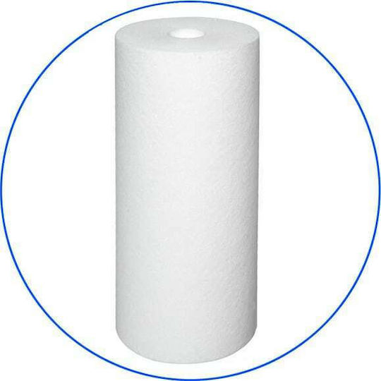 Aqua Filter Ersatz-Wasserfilter Zentrales Wasserfiltersystem / Umkehrosmose (RO) / Unter der Spüle aus Polypropylen 20" Groß-Blau FCPS20M20B 20 μm (Mikrometer)