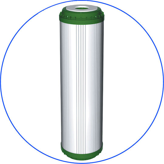 Aqua Filter Ersatz-Wasserfilter für die Arbeitsplatte und unter der Arbeitsplatte aus Aktivkohle 20" Groß-Blau FCCBKDF20BB