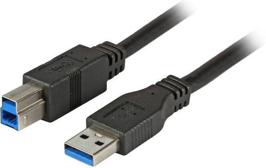 EFB USB 3.0 Cable USB-A male - USB-B male 1.8m (K5236.1,8)