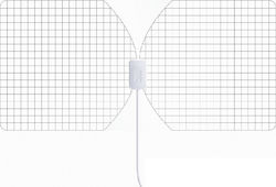 RGTech Monarch 50 Indoor TV Antenna (without power supply) Transparent Connection via Coaxial Cable