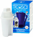 Tensa Ersatz-Wasserfilter für Kanne aus Aktivkohle Carafe Cartridge 1Stück
