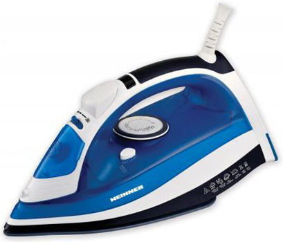 Heinner Steam Iron 2400W with Ceramic Plate and Continuous Steam Supply 20g/min