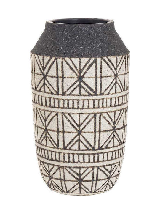 Inart Ceramic Vase 14x14x27cm