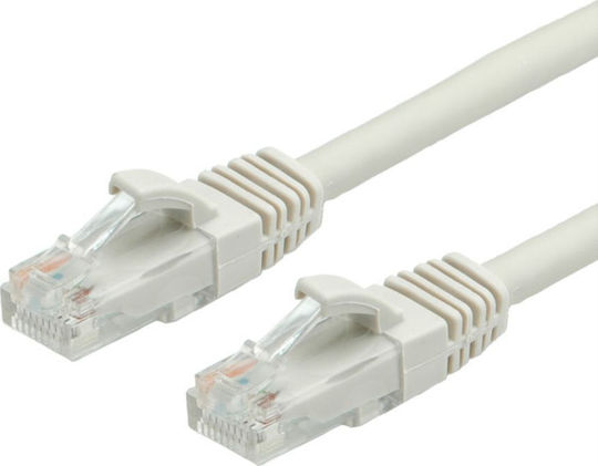 Value U/UTP Cat.6a (Gigabit) Мрежов Кабел Ethernet 15м Сив